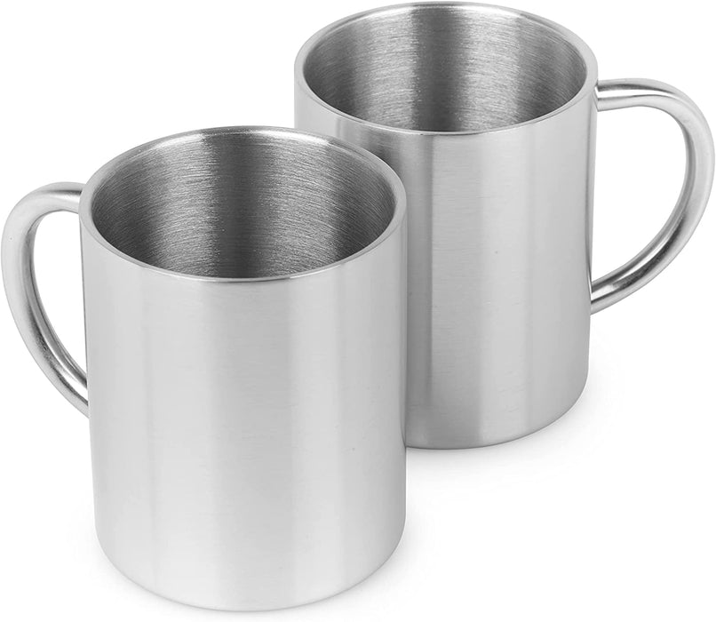 Stainless Steel Insulated Tea Cup, For Home, Grade: 202